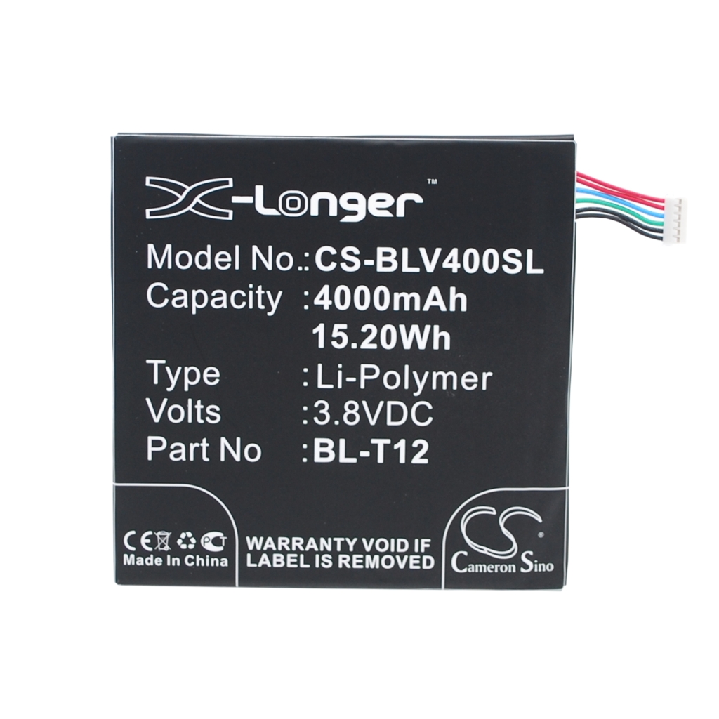 Tablette Batterie LG CS-BLV400SL