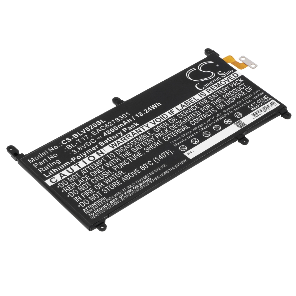 Tablette Batterie LG CS-BLV520SL