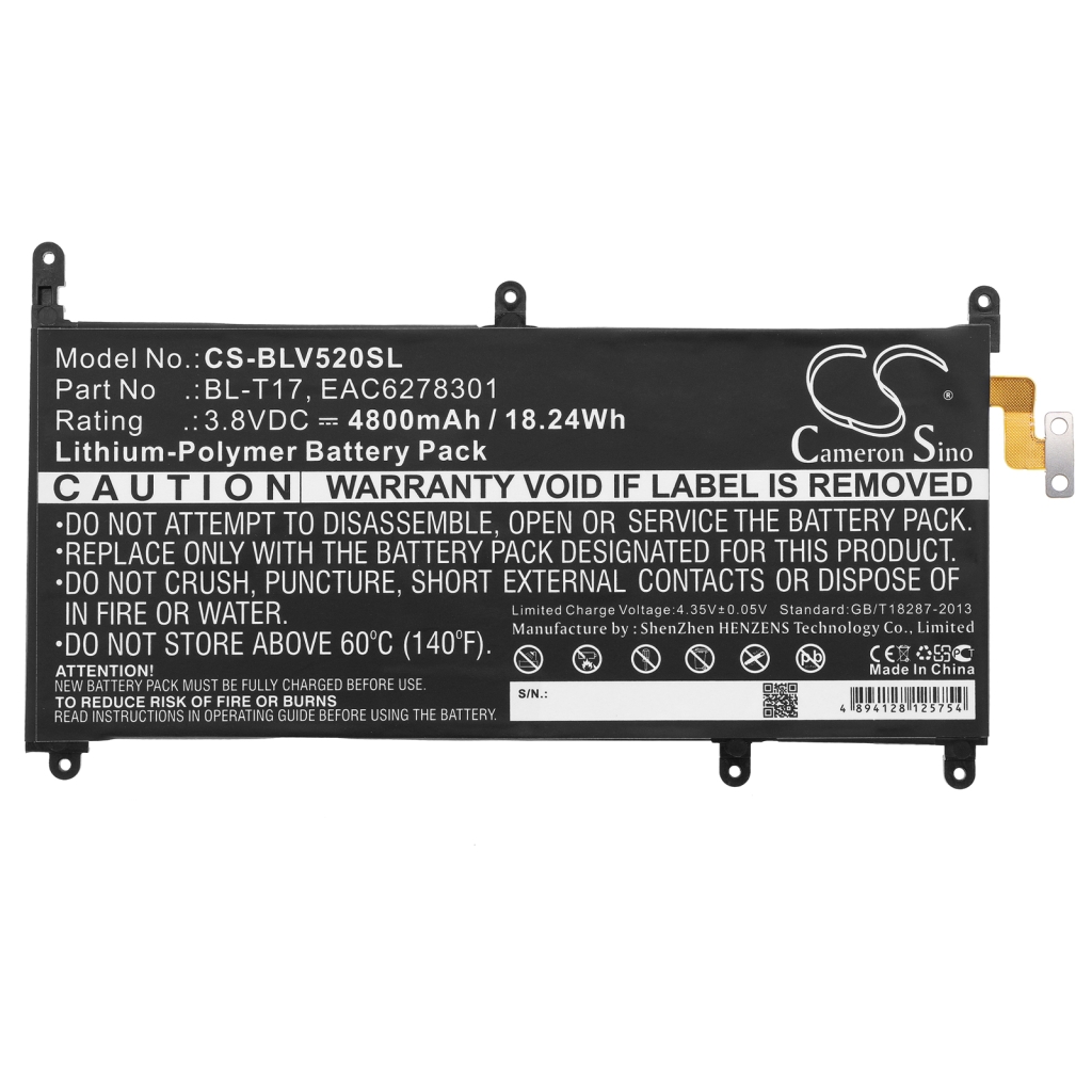 Battery Replaces EAC6278301