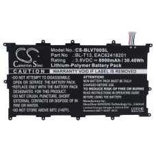 Remplacement de batterie compatible pour LG BL-T13,EAC62418201