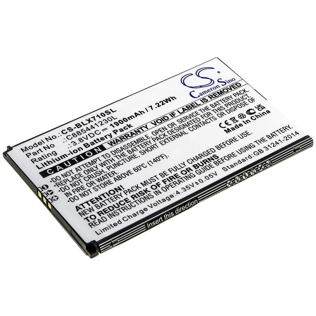 Compatible battery replacement for BLU C885441230L