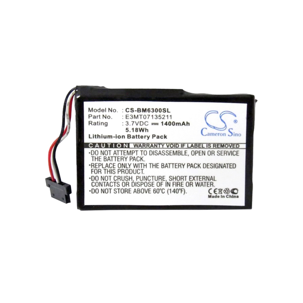 Compatible battery replacement for Jucon E3MT07135211