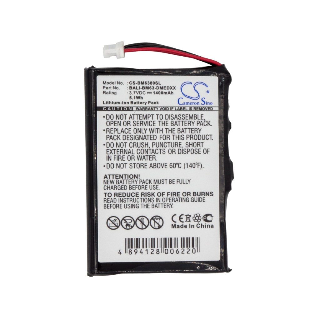 Batteries GPS, Batterie de navigation CS-BM6380SL