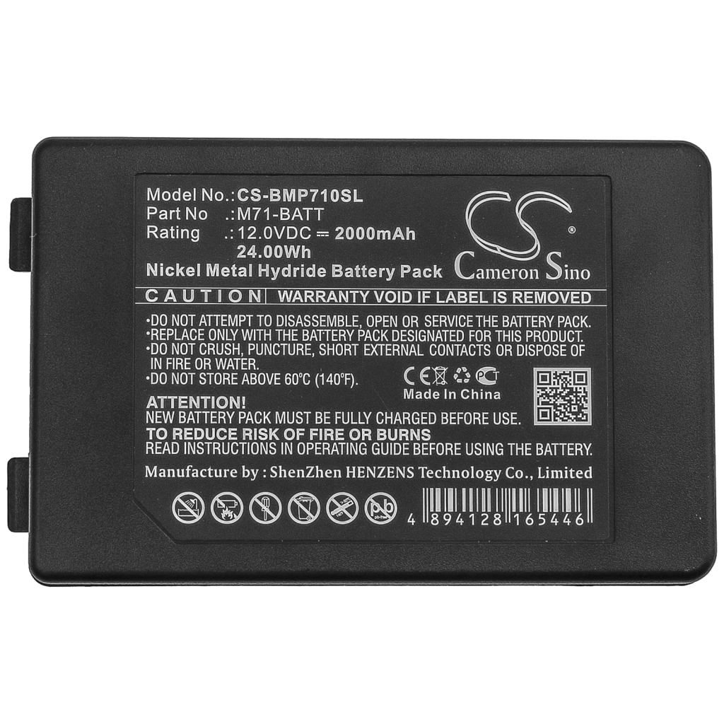 Batteries Batterie d'imprimante CS-BMP710SL