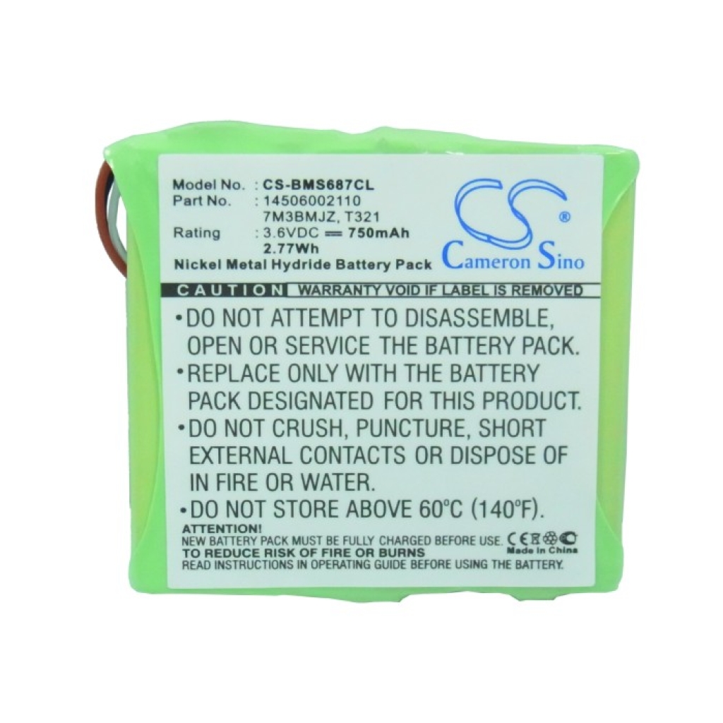 DeTewe GP Schneider Tiptel Batterie de téléphone sans fil CS-BMS687CL