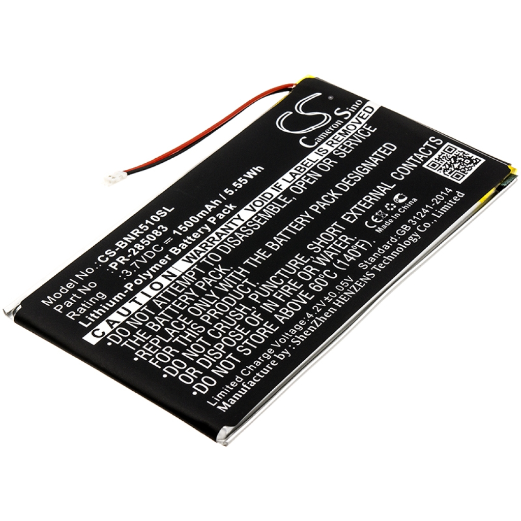 Batteries Ebook, eReader Batterie CS-BNR510SL