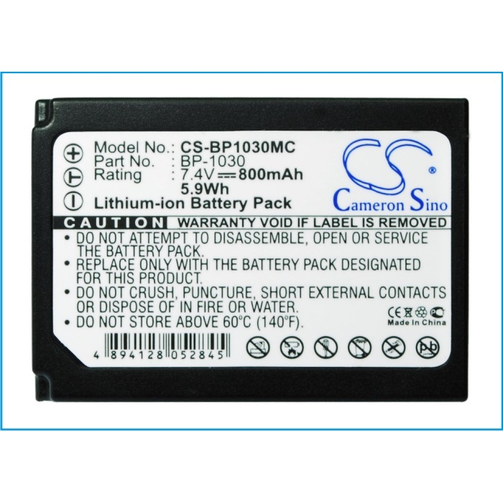 Batterie de l'appareil photo Samsung CS-BP1030MC