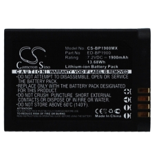 Remplacement de batterie compatible pour Samsung ED-BP1900