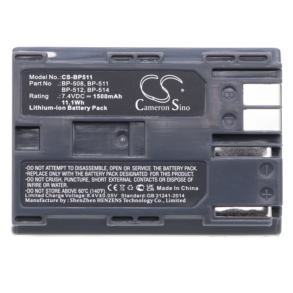 Camera Battery Canon ZR30MC