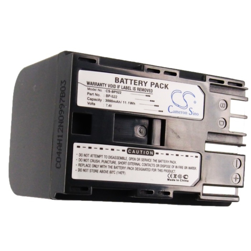 Batterie de l'appareil photo Canon CS-BP522