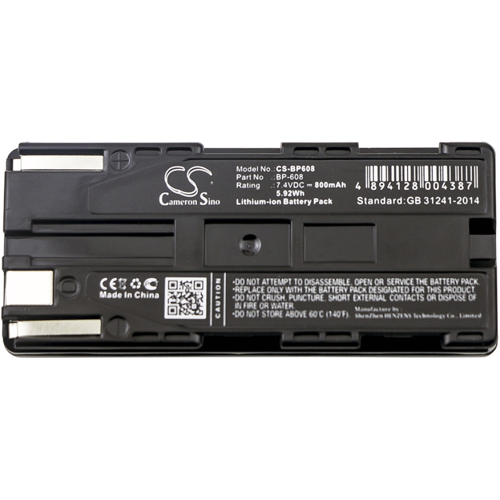 Batterie de l'appareil photo Canon CS-BP608