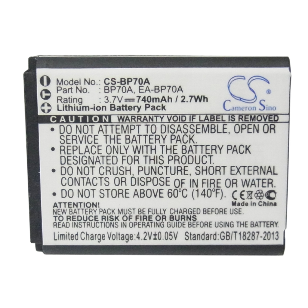 Batteries Remplace SLB-70A