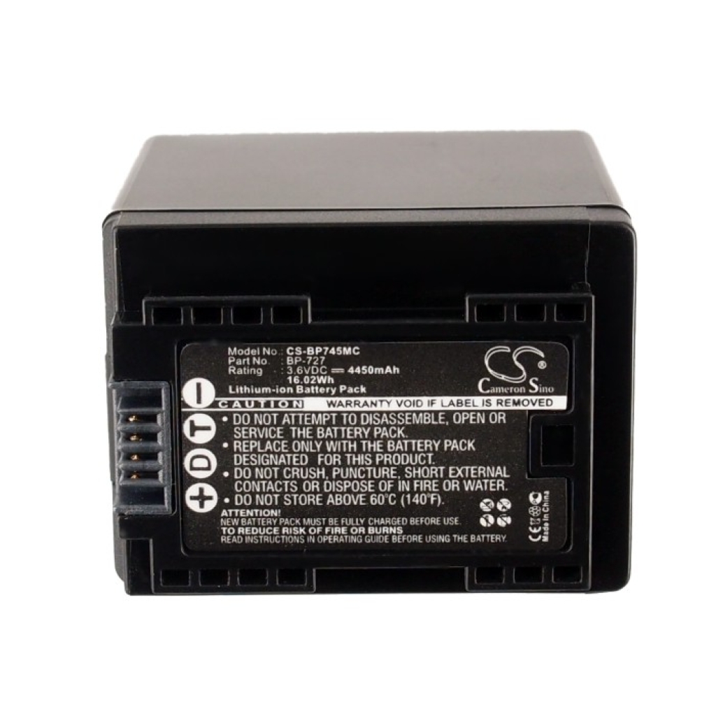 Camera Battery Canon VIXIA HF R800