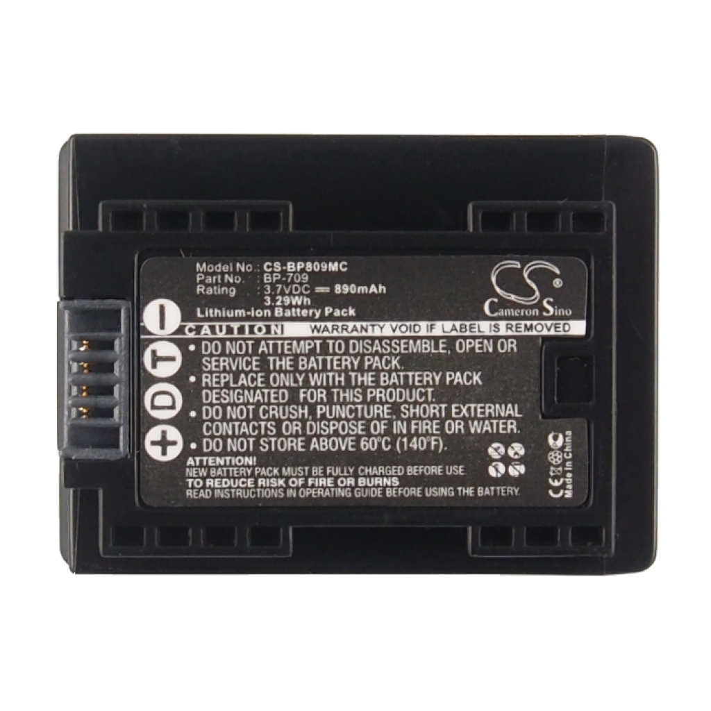 Batterie de l'appareil photo Canon VIXIA HF M50