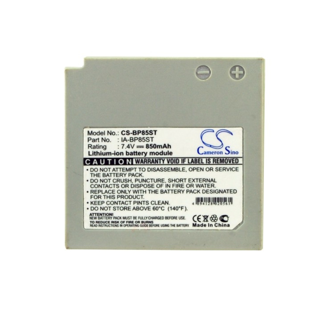 Batterie de l'appareil photo Samsung CS-BP85ST