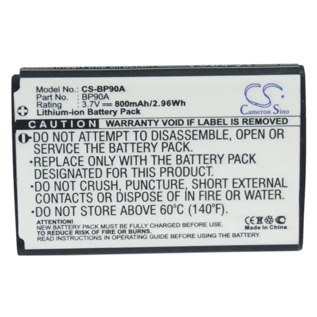 Battery Replaces IA-BP90A