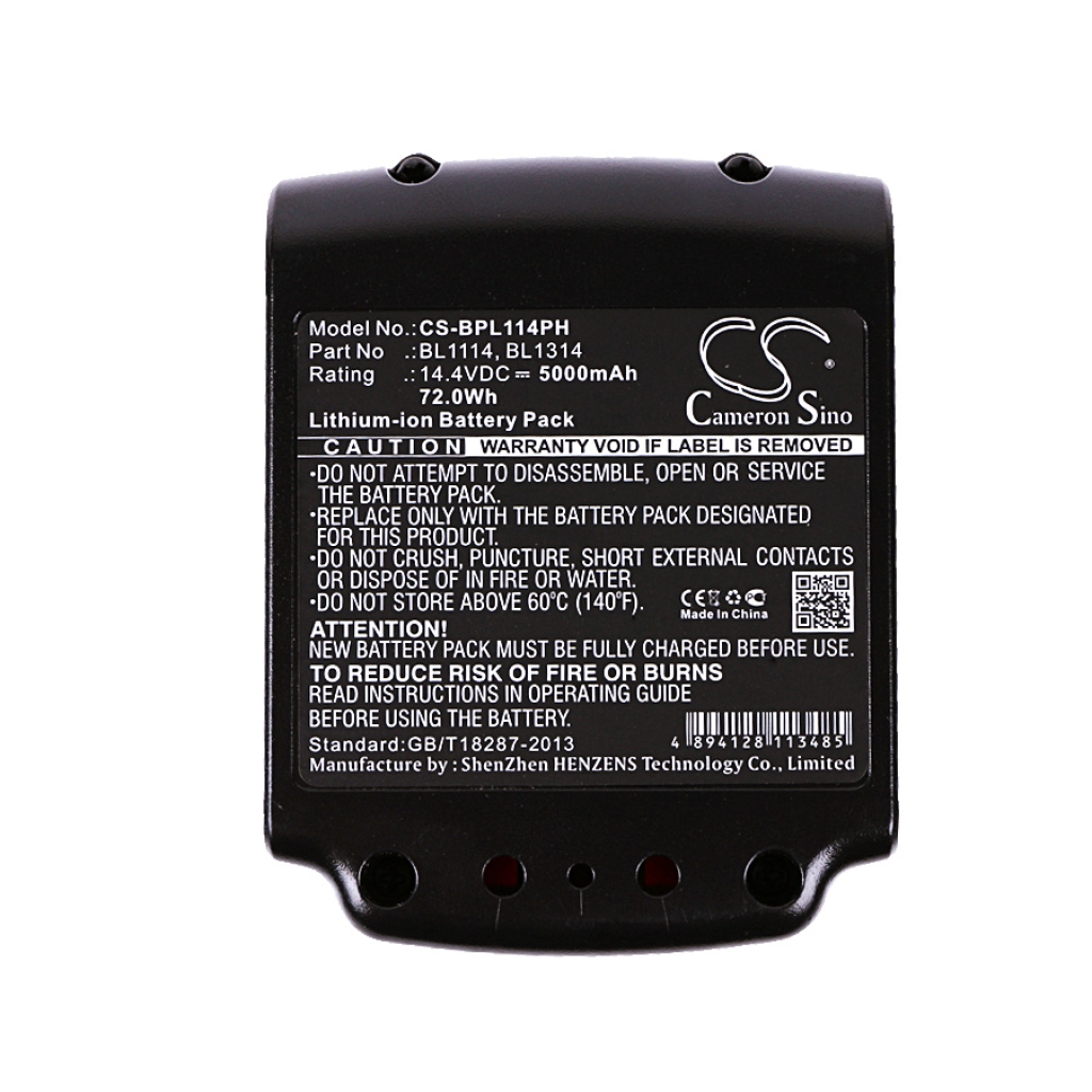 Compatible battery replacement for Black