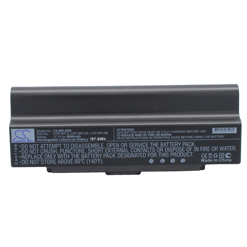 Batterie pour ordinateur portable Sony VAIO VGN-AR770N