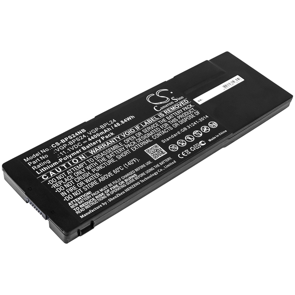 Batterie pour ordinateur portable Sony VAIO VPC-SB28GW/B (CS-BPS24NB)