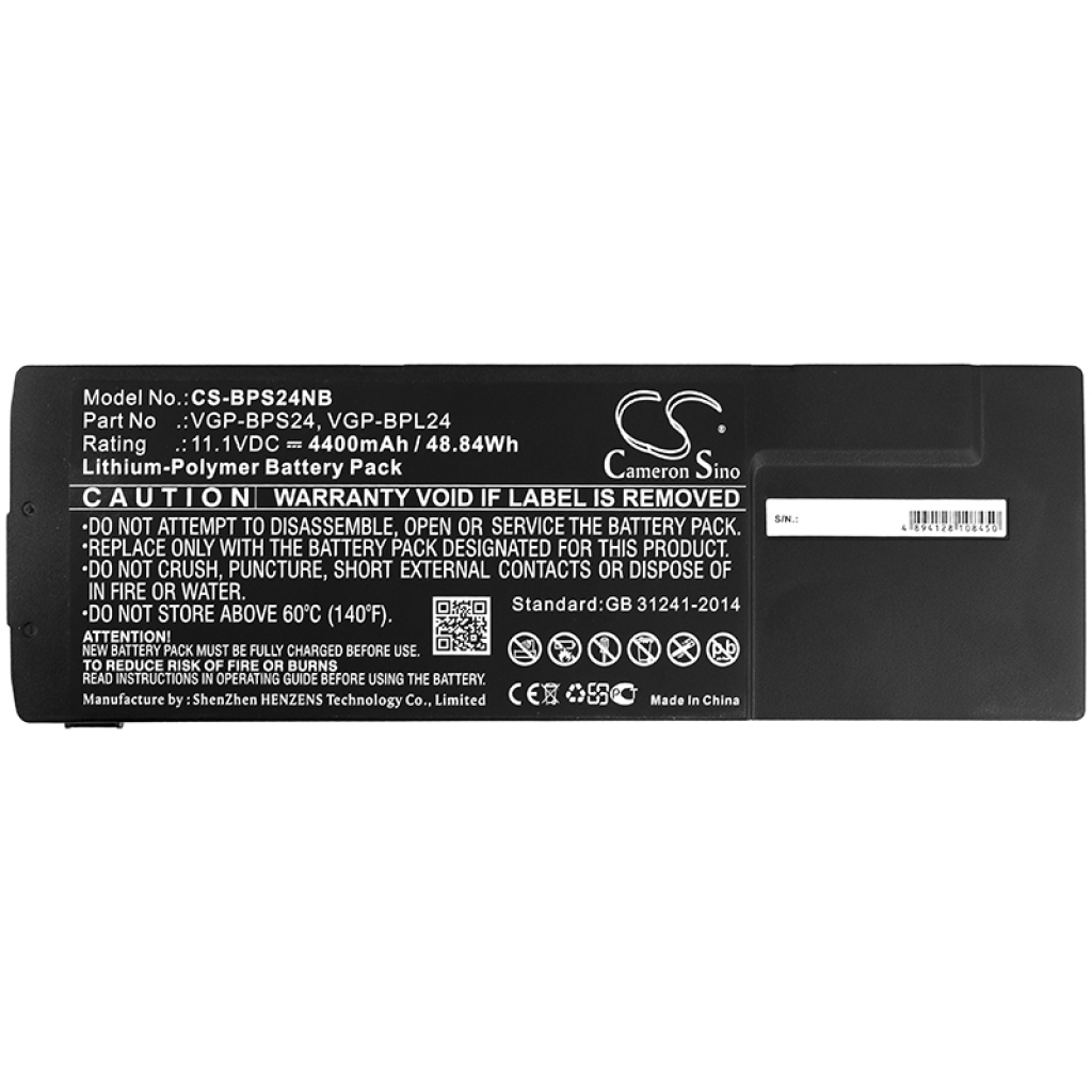 Batterie pour ordinateur portable Sony VAIO SVS13127CCB (CS-BPS24NB)