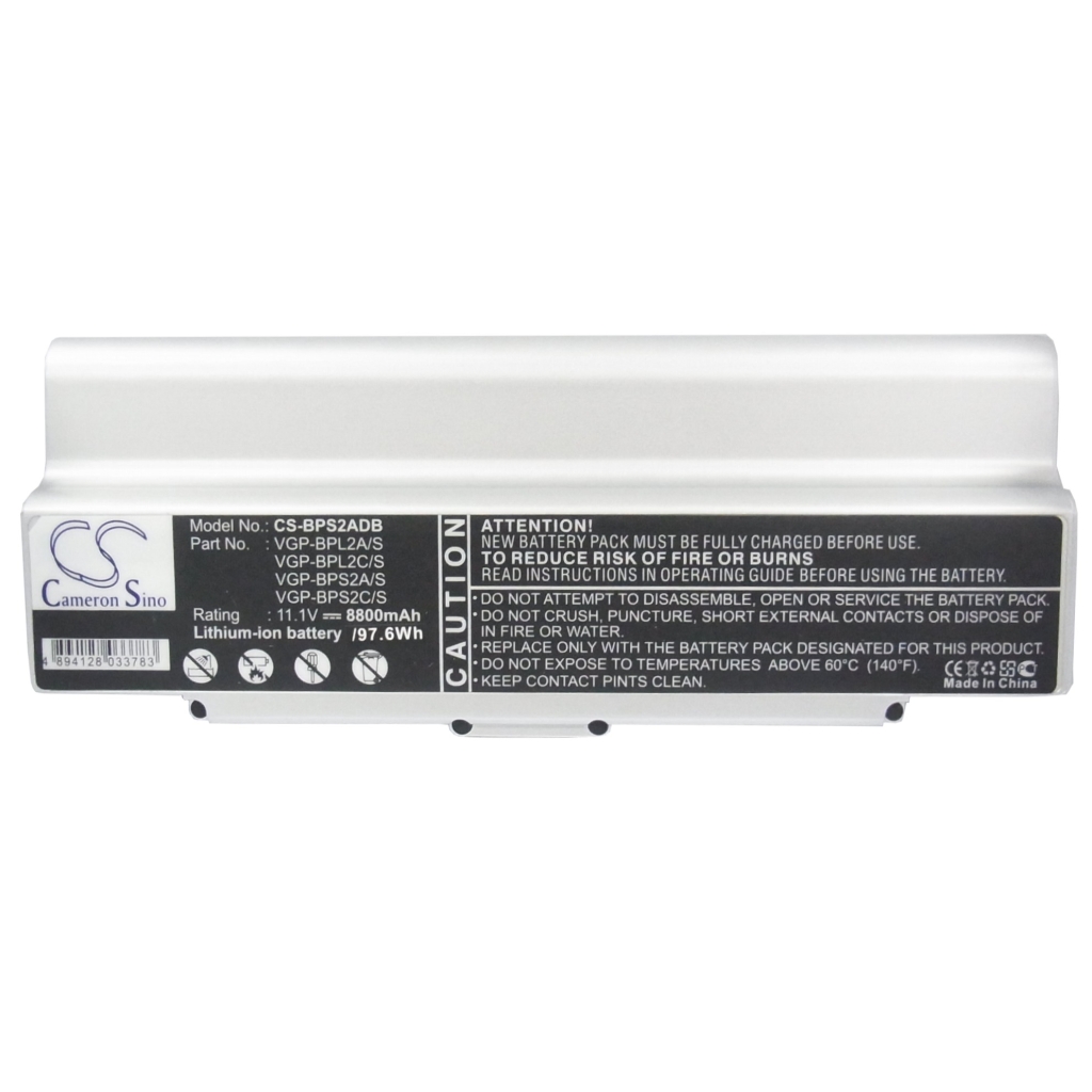 Notebook battery Sony VAIO VGN-C190