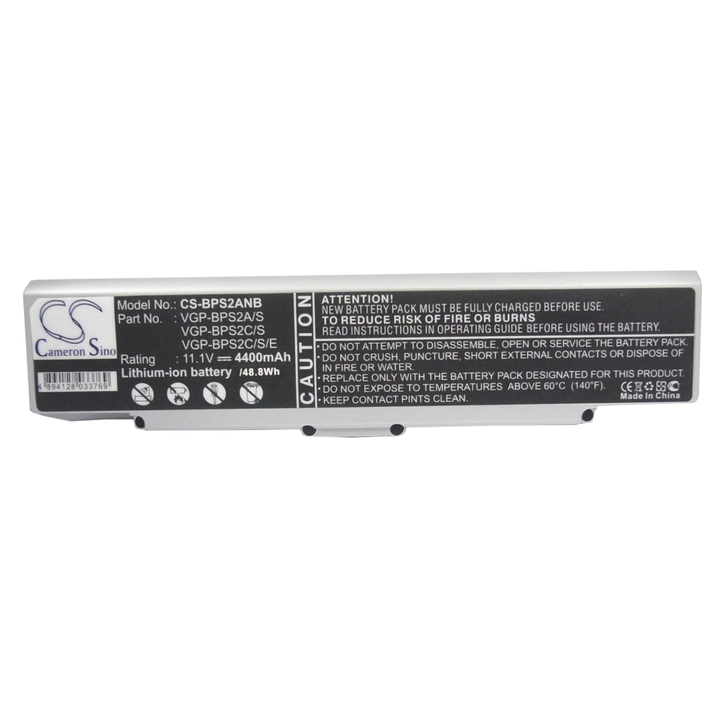 Notebook battery Sony VAIO VGN-N17C