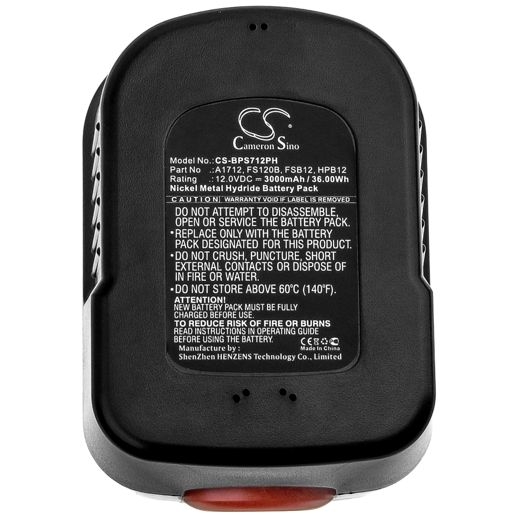 Compatible battery replacement for Black 