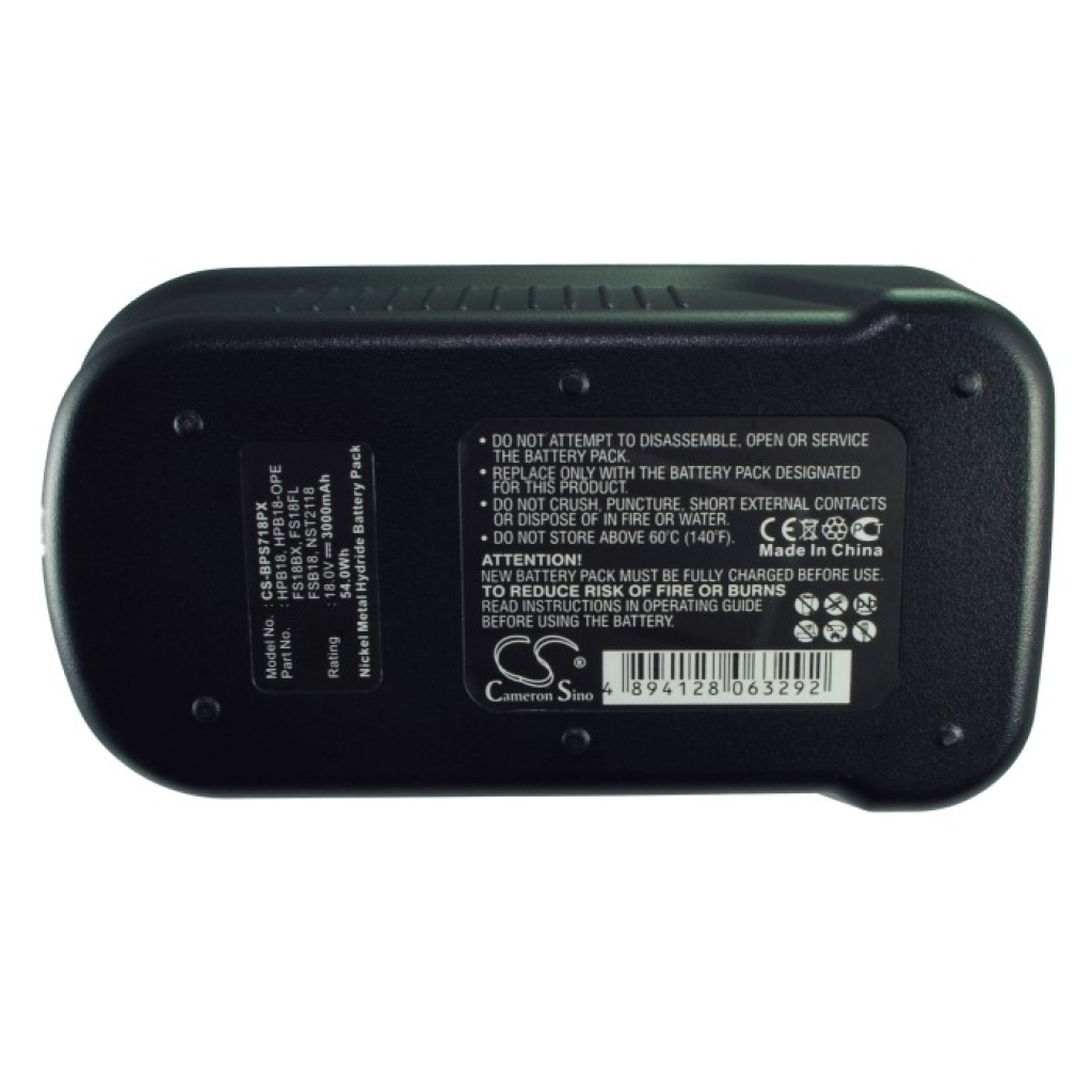 Compatible battery replacement for Black 