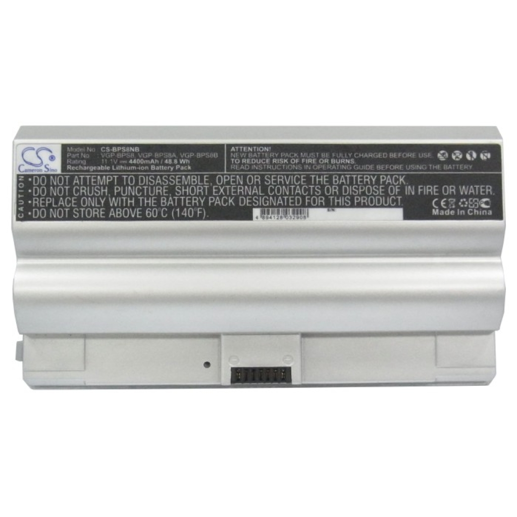 Batterie pour ordinateur portable Sony VAIO VGC-LJ50DB/W (CS-BPS8NB)