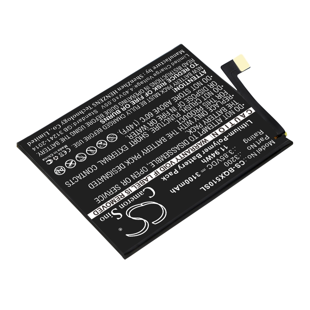 Batterie de téléphone sans fil Toshiba CS-BQX510SL