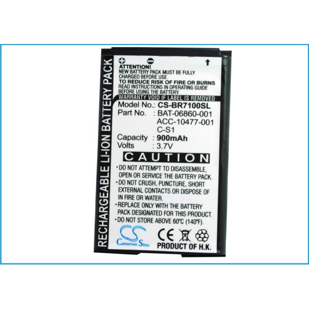 Batteries Remplace BAT-06860-001