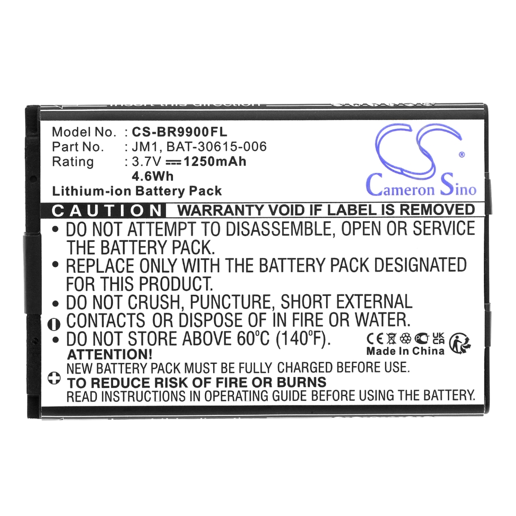 Batteries Remplace BAT-30615-006