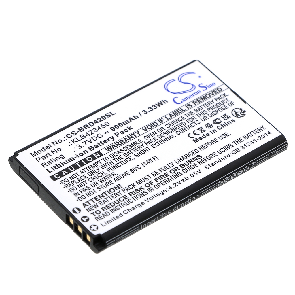 Batterie de téléphone portable Brondi CS-BRD420SL