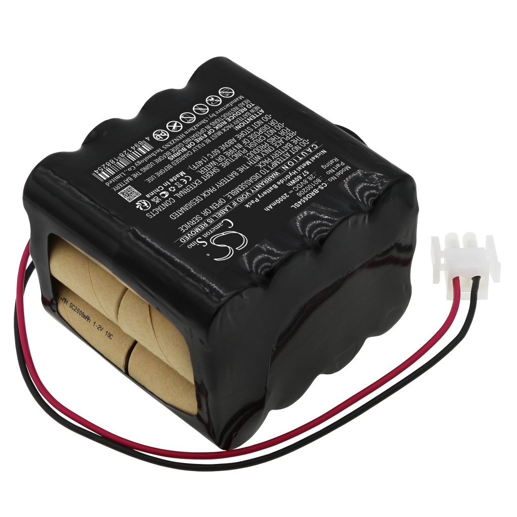 Compatible battery replacement for Besam 80100206