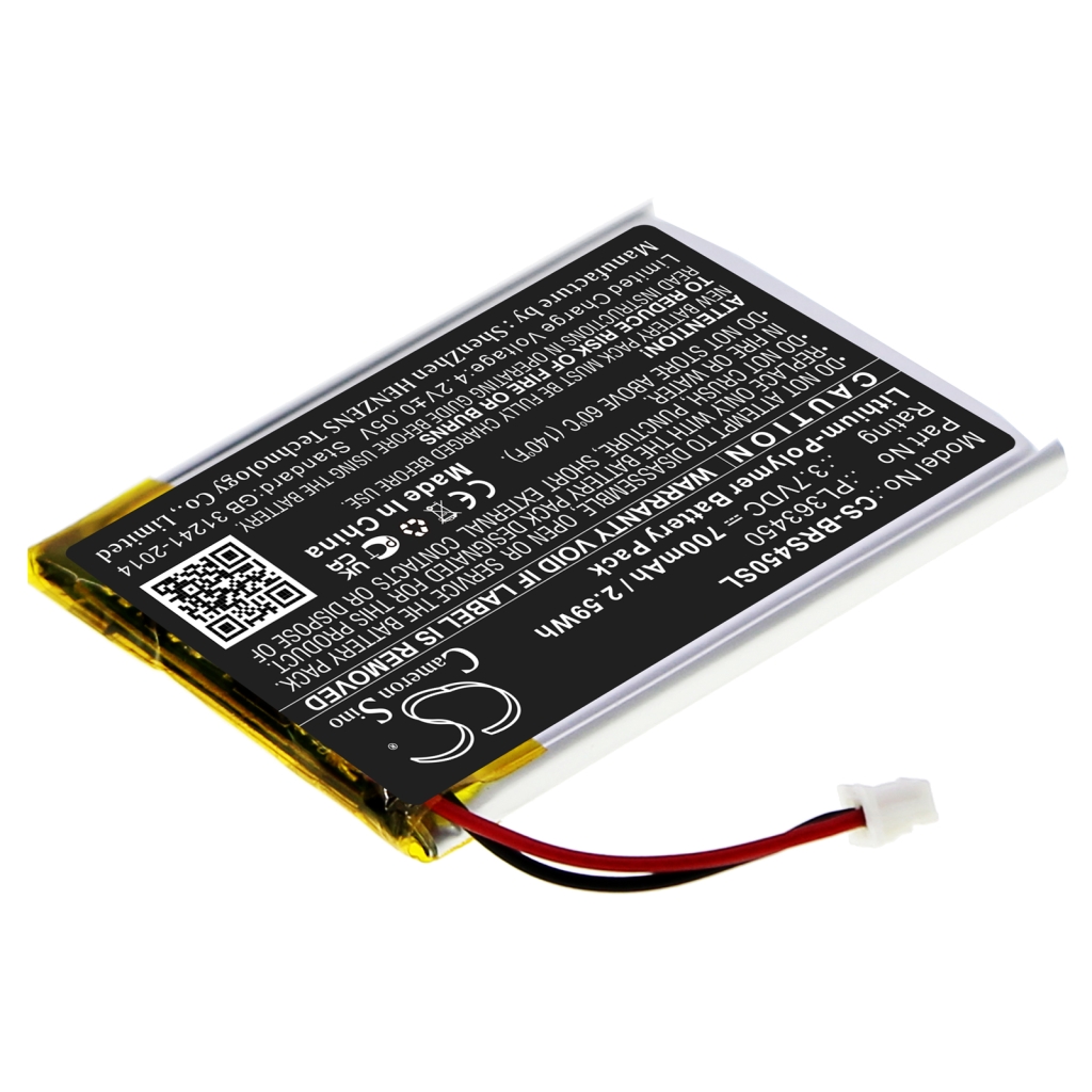 Compatible battery replacement for Blueparrott PL363450