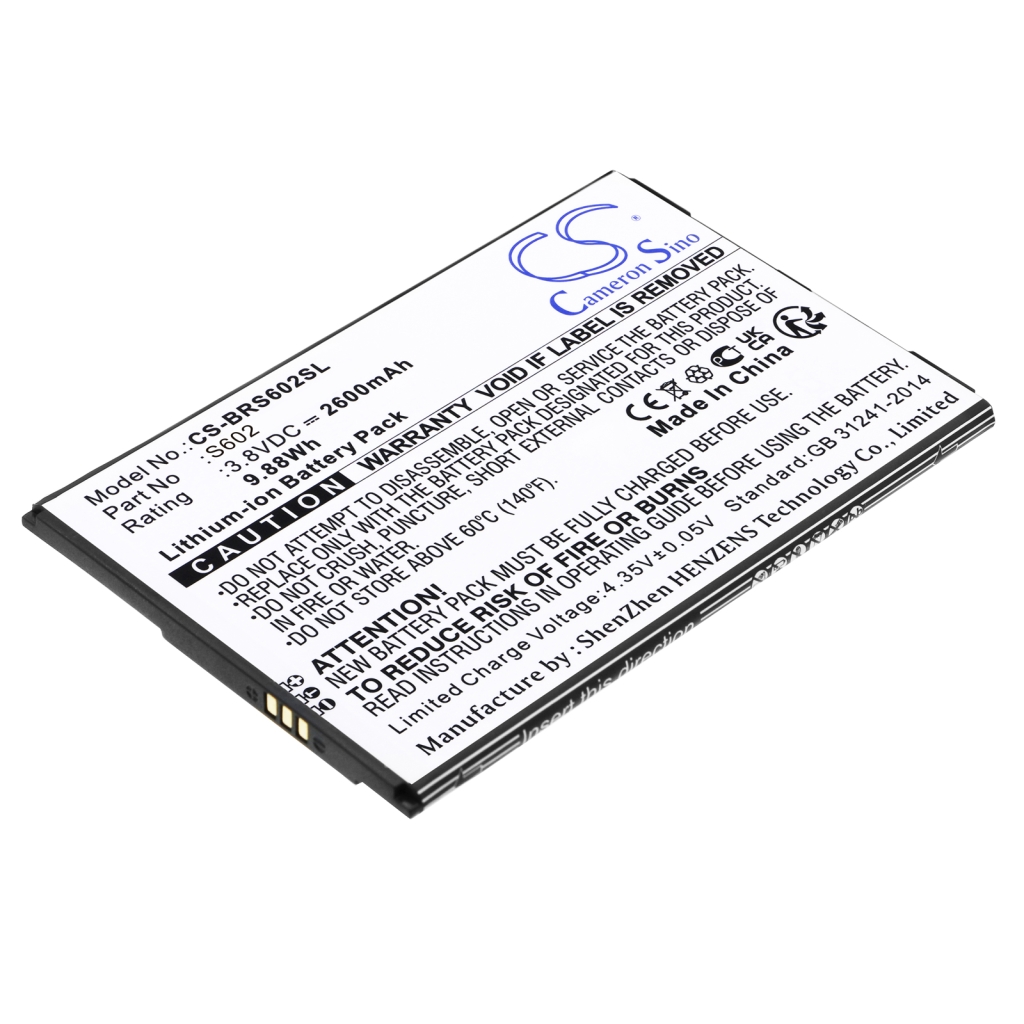 Compatible battery replacement for Brondi S602