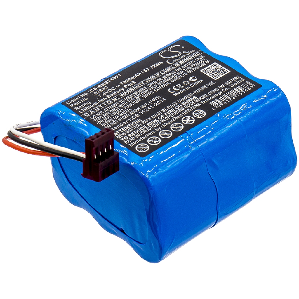 Compatible battery replacement for Bright star 07880