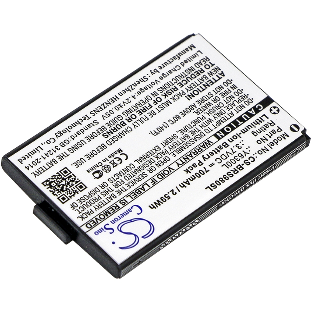 Compatible battery replacement for Blinc Y6300L