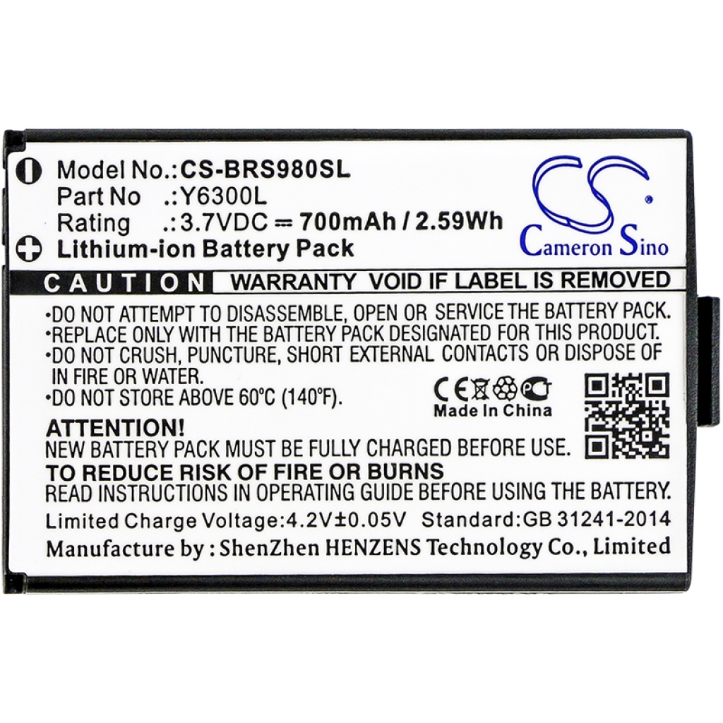 Batteries Remplace Y6300L