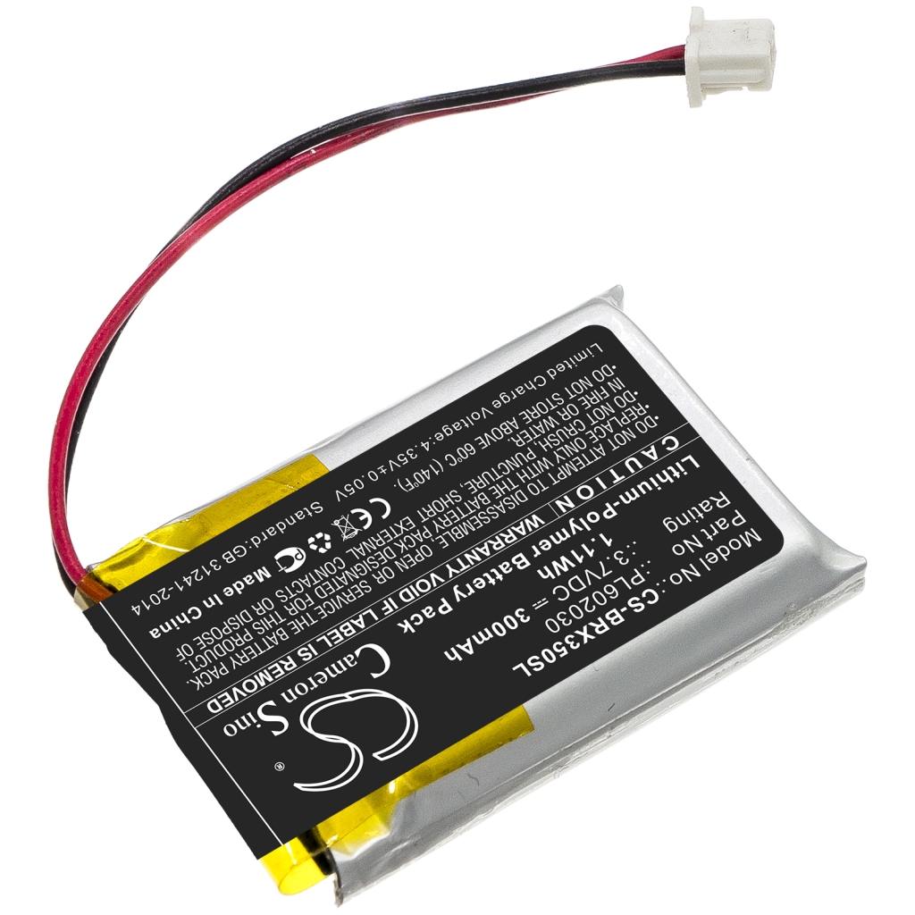 Compatible battery replacement for Blueparrott PL602030