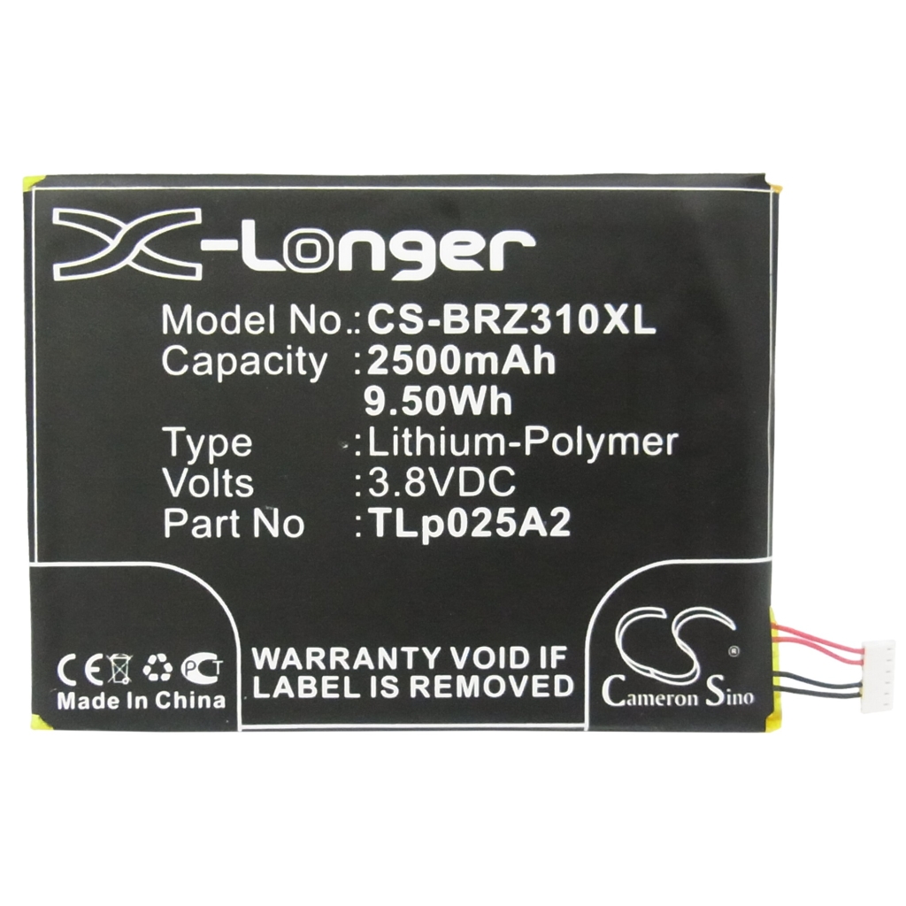 Battery Replaces TLp025A2