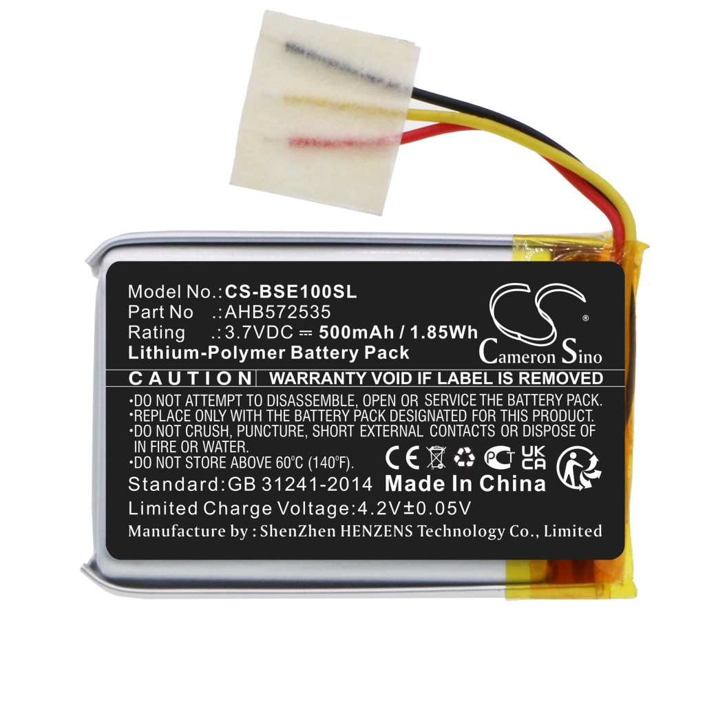 Compatible battery replacement for Bose AHB572535