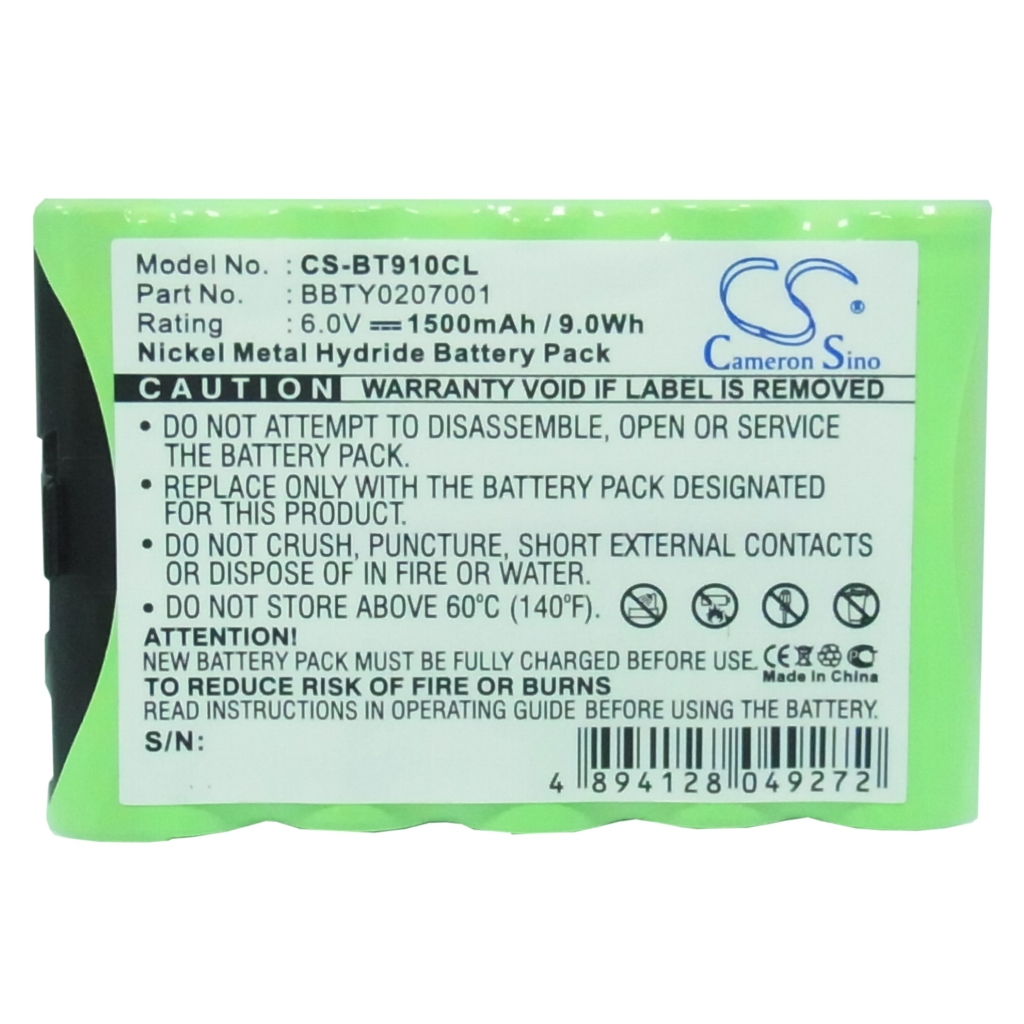 Batteries Remplace BBTY0207001