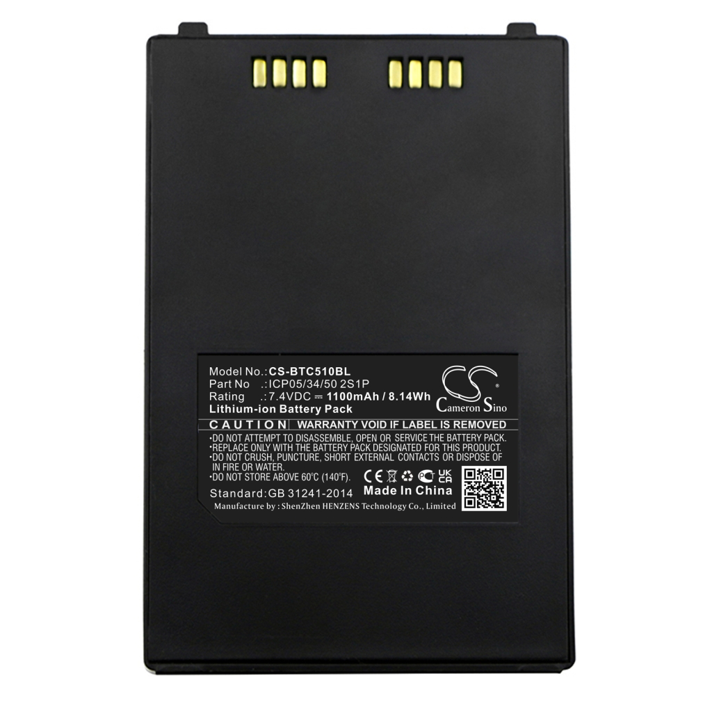 Compatible battery replacement for Bitel ICP05/34/50 2S1P