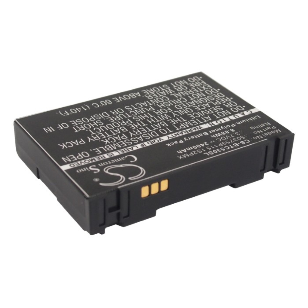 Compatible battery replacement for BLAUPUNKT 503759P115 1S2PMX