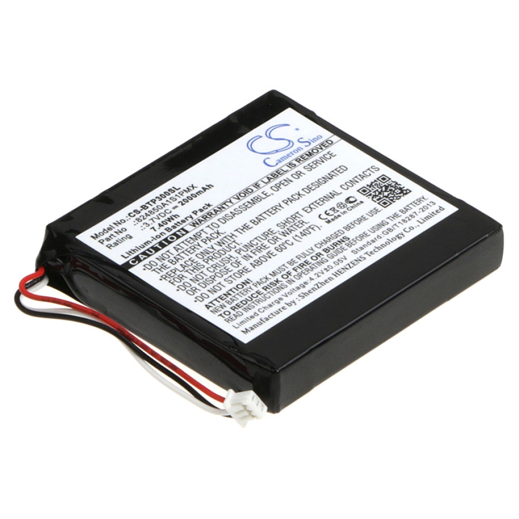 Compatible battery replacement for BLAUPUNKT 824850A1S1PMX