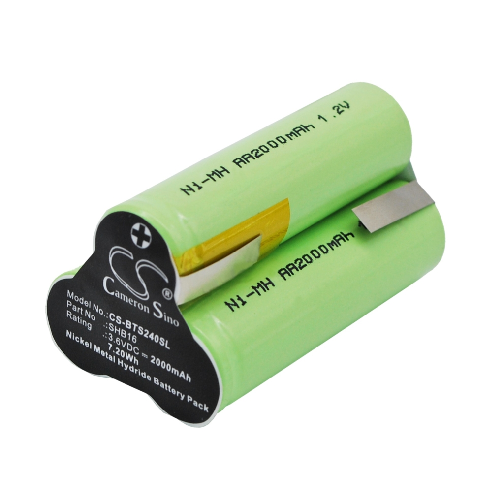 Compatible battery replacement for Remington SHB16