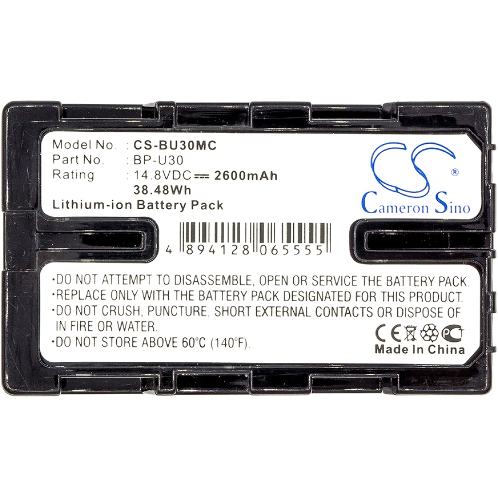 Batterie de l'appareil photo Sony CS-BU30MC