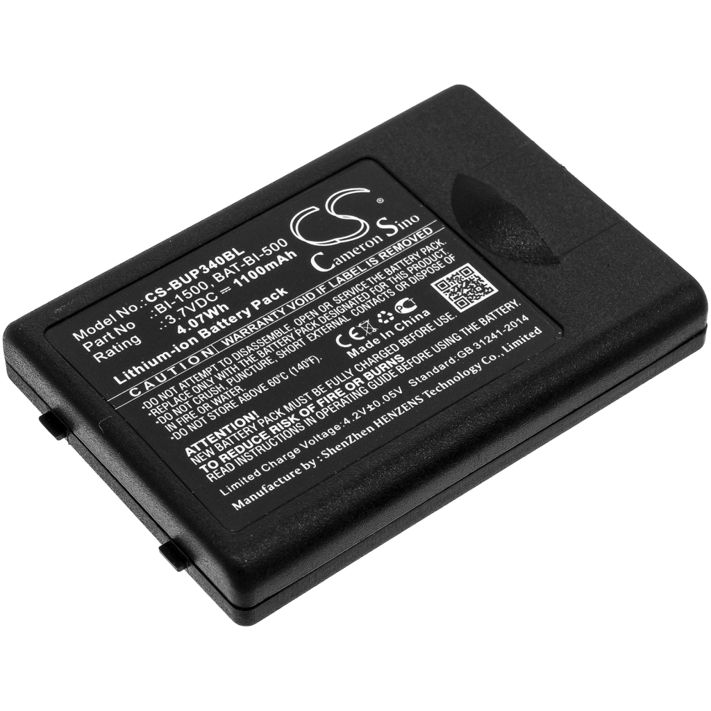 Code à barres, Scanner Batterie du scanner Bluebird CS-BUP340BL