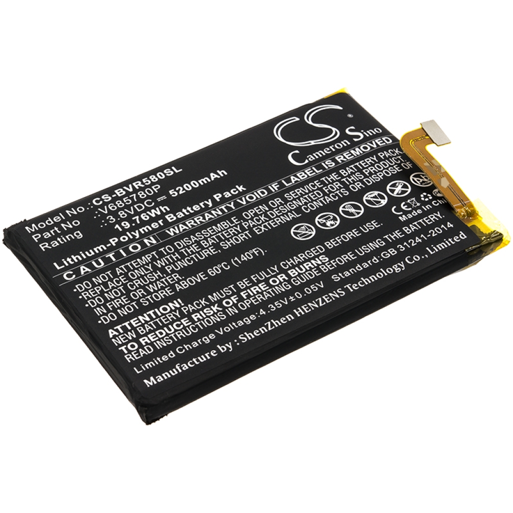 Compatible battery replacement for Blackview V685780P